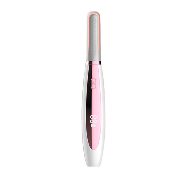 Electric Heated Eyelash Curler USB Rechargeable Eyelashes Curler with 3 Temperature modes Natural Eye Lash Curling Long Lasting