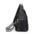 thumbnail image 1 of Men Messenger Bag Fashionable New Pattern Solid Color Layer Large Capacity Zipper Casual Chest Bag Shoulder Tote Bag, 1 of 3