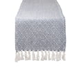 thumbnail image 1 of Camino de Mesa Trenzado de Algodón DII 38x183 cm Azul Francés, 1 of 8