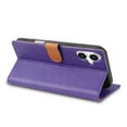 thumbnail image 3 of ChicShell Compatible with iPhone 16 Plus Wallet Case, PU Leather Flip Case with Card Holders RFID Blocking Shockproof Phone Cover, Purple, 3 of 7