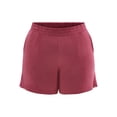 thumbnail image 6 of Terra & Sky Women's Plus Size Pull On Knit Shorts, 7" Inseam, 6 of 6