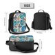 thumbnail image 2 of Disketp Vintage Floral Butterflies Bolsa Térmica Estampada para Almuerzo, Lonchera para Hombres y Mujeres Adultos, 2 of 7