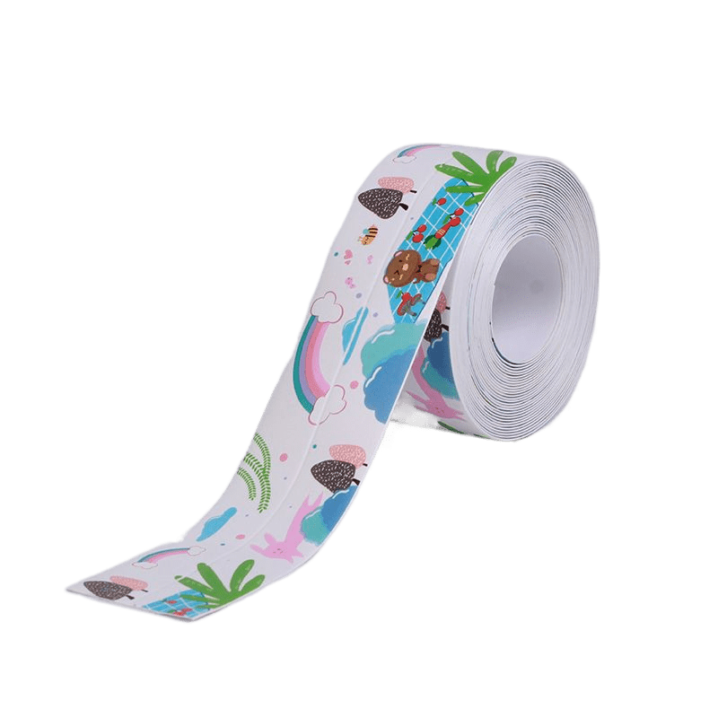 1roll Waterproof Mildewproof Toilet Caulk Strip, SelfAdhesive Sealing