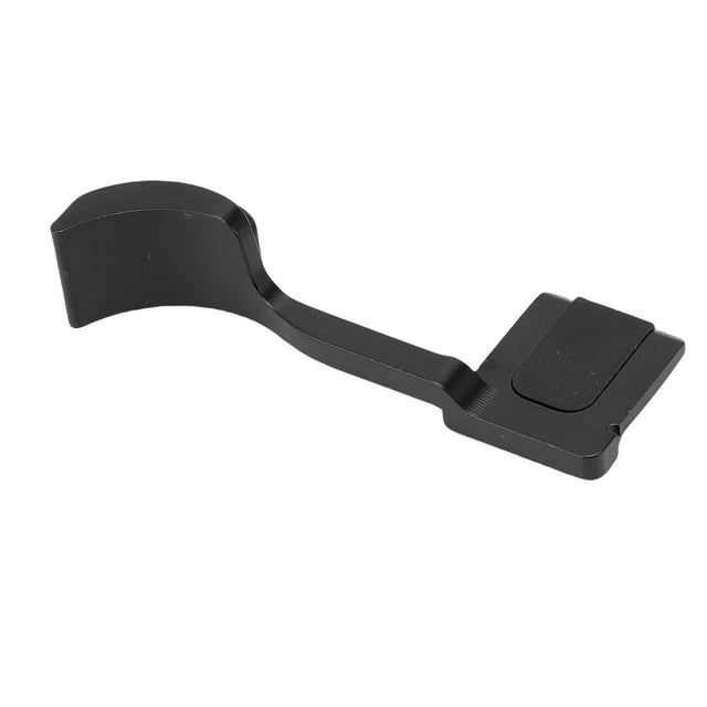 Metal Thumb Grip Replacement for Q3 Camera Hot Shoe Thumb Up Rest Support Handgrip with Sponge Secure Plug Ergonomic Design Aluminum Alloy CNC Machining