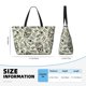 thumbnail image 4 of Fotbe Skull with Cash Bolsa de Viaje para Playa - Resistente al Agua, Bolsa Tote de Gran Capacidad y Ligera con 7 Bolsillos para Mujeres y Hombres, 4 of 7
