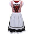 thumbnail image 1 of DuoJiaJ Robe de Cour Élégante Cosplay Performance pour Oktoberfest Design en Maille avec Tenue Toutes Saisons, 1 of 3