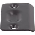 thumbnail image 4 of Ball Catch Strike Plate, 2-1/4" x 1-3/8", Matte Black by Stone Harbor Hardware, 4 of 4