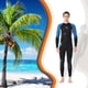 thumbnail image 4 of Soidarity Trajes de neopreno DiveSail, traje de buceo para hombres y mujeres, mono de protección solar de una pieza para buceo, esnórquel, surf, Deportes acuáticos azul negro XXL Soidarity OD003282-12, 4 of 6