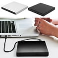 thumbnail image 1 of Lecteur CD Portable Externe USB 2.0 pour Ordinateur Portable PC, Blanc, 1 of 9
