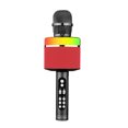 thumbnail image 1 of Graflsoa Microphone de Karaoké Bluetooth Sans Fil avec Haut-Parleur Intégré, Lumières RVB et Effets Vocaux Magiques - Rouge (S-088), 1 of 7