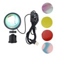 thumbnail image 1 of Toystoory Nueva lámpara de proyección de puesta de sol RGB con Control remoto, luz Led ajustable de ambiente arcoíris para el hogar, dormitorio, tienda, Iluminación y accesorios No.02 Toystoory HA004767-02B, 1 of 6