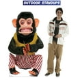 thumbnail image 3 of Clapping Monkey OUTDOOR Cutout, 3 of 3