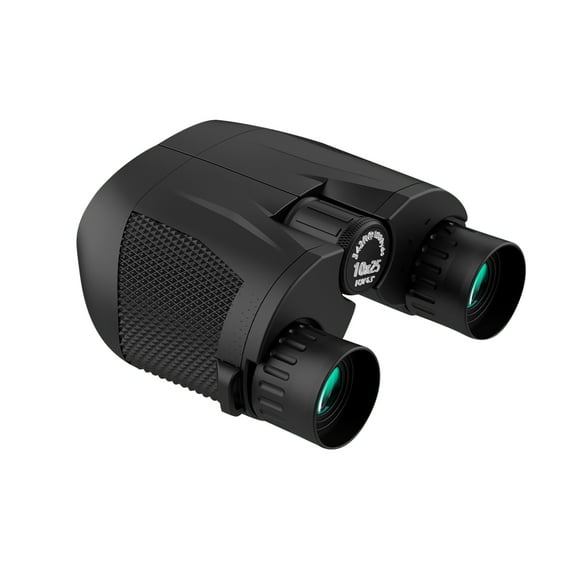 Waterproof 10X25 HD Binoculars with BaK4 prisms and Large View for Bird Watching, Hunting, Travel Accessories