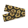 thumbnail image 7 of Yayeee Table Runner 70 inches Long Home Kitchen Dinning Party Decoration, Black Sunflower Pattern, 7 of 7