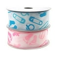thumbnail image 2 of Baby Shower Items Polyester Wired Ribbon, 1-1/2-inch, 10-yard, 2 of 2