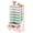 Multicolor and White, variant on VASAGLE Rolling Cart with Drawers, Craft Organizers and Storage, White Wooden Tabletop, 8 Drawers, 15.6 x 11.2 x 30.1 in, White