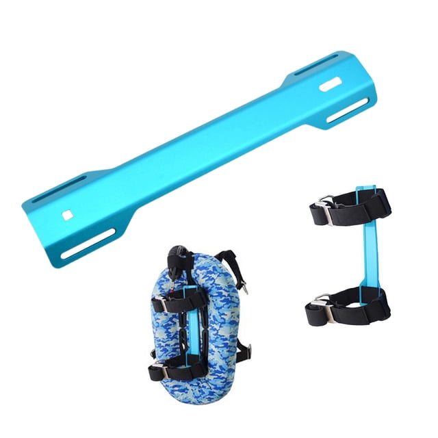 Adaptador de un de buceo de 1 pieza para licencia posterior de buceo, duradero y práctico, aleación de aluminio Azul DYNWAVEMX adaptador de buceo