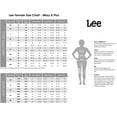 thumbnail image 4 of Bermudas cortas Lee Avey de punto con cintura tipo cargo negra para mujer, 4 of 4