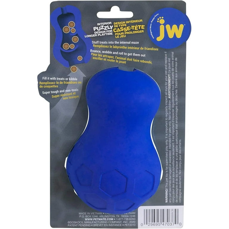 Jw pet top wobbling dog ball