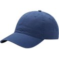 thumbnail image 1 of Plain Washed Baseball Cap - Retro Adjustable Cotton Hat, Vintage Structured Golf Dad Cap for Men Women, 1 of 6