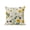 Gold,Sage,White, variant on Outdoor Pillows Waterproof, Summer Botanical Bedding Throw Pillows with Insert for Couch Sofa Bed, Daisy Greenery Pastoral Bee 16x16 Inch Pillowcases Decorative Camping Patio Pillow Set of 2