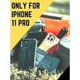 thumbnail image 2 of ArmadilloTek Vanguard Designed for iPhone 11 Pro Case (5.8 inches) Military Grade Full-Body Rugged with Built-in Screen Protector and Kickstand - Black, 2 of 5