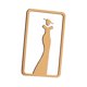 thumbnail image 1 of Letrero de baño para colgar en la pared, decoración autoadhesiva, calcomanía de baño para Bar, hogar, cafetería, puerta pública o pared comercial Mujer BLESIY  Signo de baño, 1 of 7