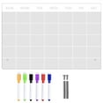thumbnail image 4 of 1 Ensemble Tableau Blanc de Bureau Tableau Blanc Tableau Effaçable à Sec Planificateur Acrylique pour Bureau, 4 of 8