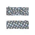 thumbnail image 2 of Daiia Cute Rabbit Printed Handmade Baby Headbands Soft Stretchy Hair Bands with Bows for Newborn Infant Baby Toddler Girls, 2 of 5