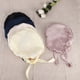 thumbnail image 5 of Bonete de cabello de seda sintética Unique Bargains con correas ajustables, gorro de dormir para mujeres, color rosa claro, 5 of 6