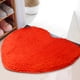 thumbnail image 4 of Fiudx Alfombra En Forma de Corazón, Chenilla Suave, Antideslizante E Impermeable, Felpudo Decorativo para Baño, Salón o Dormitorio, San Valentín, 60 X 50 Cm., 4 of 6