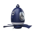 thumbnail image 1 of Cateissary Ventilador de techo Colgando Control remoto Enfriador de cama Dormitorio Dormir Bajo ruido Carpa al aire libre Enfriamiento Blanco Electrodomésticos Azul Recargable, 1 of 6