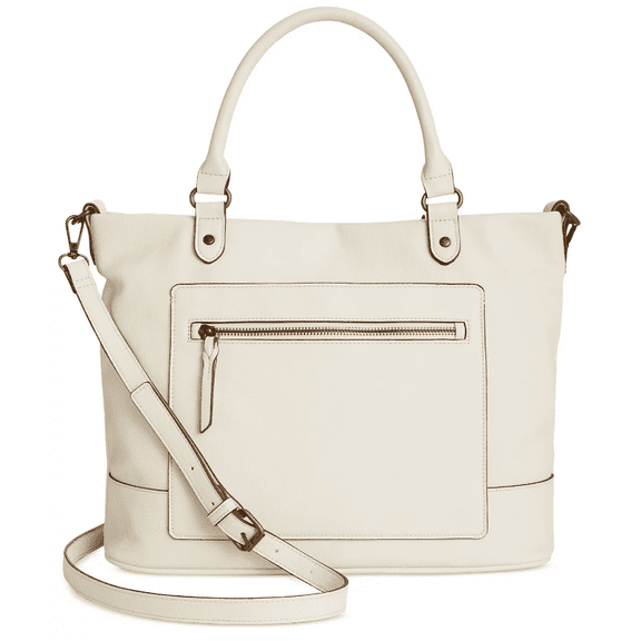 Style & Co Hudsonn Tote, Created for Macy's - Alabaster