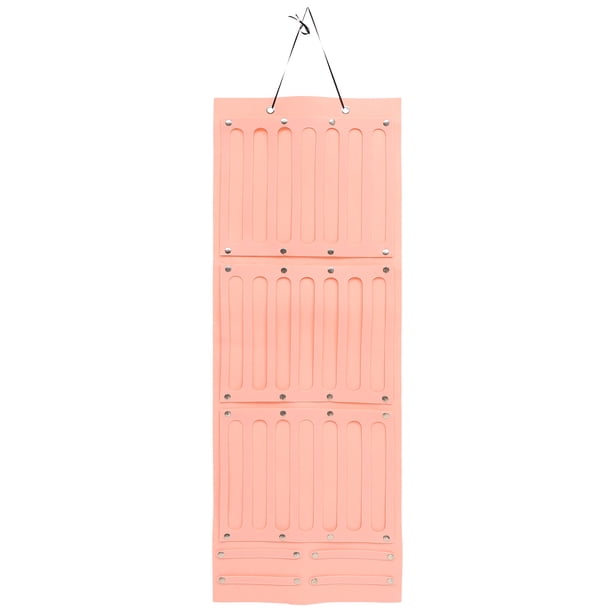 Organizador de pinzas para el pelo, gran bolsillo para colgar pinzas para el pelo, ideal para armarios.