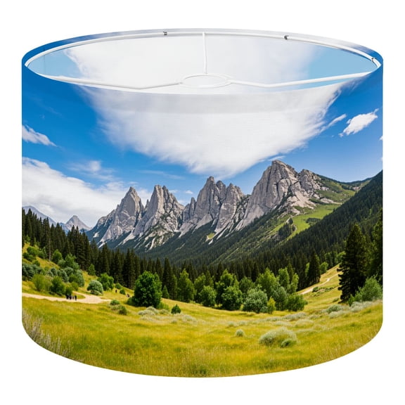 Linen Drum Lampshades flatirons boulder colorado among boulderss pictures 13"x13"x10" Light Shade for Table Lamps Floor Lamps Drum Lamp Shades Lampshade Replacement Assembly Required