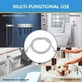 thumbnail image 5 of PVC Anti-Kink Shower Hose, 3-Layer Reinforced (Anti-Burst/Heat-Resistant), Universal G1/2" Fit for Bathroom/Bidet/Tub/Pet Washing, White, 5 of 6