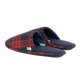 thumbnail image 2 of Crosshatch - Pantuflas Twostep Slip-on Diseño Cuadros para Hombre (Rojo), 2 of 2