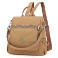 thumbnail image 1 of KAIYANG Mochila Bolso de nylon Antirrobo e hidrófugo para Mujer color beige, 1 of 5
