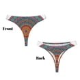 thumbnail image 3 of Fotbe Mandala Tanga Sin Costuras para Mujer con Estampado – Panties Invisibles, Transpirables y Cómodos para Uso Diario-XX-Large, 3 of 6