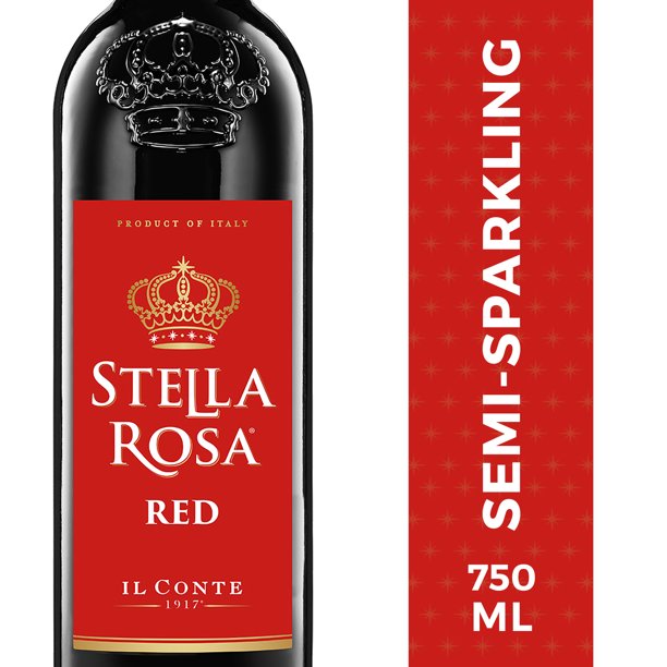 Stella Rosa Red Wine Italy 750 Ml Bottle Abv 5 00 Walmart Com