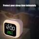 thumbnail image 4 of Reloj Digital de Alarma Reloj Electrónico Digital, Pantalla de Pantalla Led, Reloj Electrónico, Pantalla de Pantalla Digital Estéreo, Reloj de Alarma Silencioso, Temporizador de Cuenta Atrás de 12/24, 4 of 6