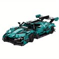 thumbnail image 1 of Technical Supercars Model Building Blocks Adults Challenging Vehicle Car Bricks Construction Toys, 1 of 4
