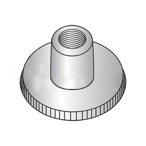 M50.8 Knurled Thumb Nuts / High Type / 188 Stainless Steel (Quantity