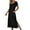 Black, variant on ibuvkizy Women Plus Size Dress,Womens Fashion Summer Dress,Women's Short Sleeve V-Neck Soft Loungewear Casual Sleepwear With Pockets,Maxi Dress,Sun Dresses Maxi Dresses for Women 2025