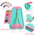 thumbnail image 2 of Kit de artesanía Maynacs Friendship para hacer pulseras de 28 hilos, 2 of 7