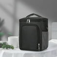 thumbnail image 6 of BCZHQQ Large Capacity Meal Bag - Handheld or Shoulder/Crossbody Style - Insulated Lunch Box Bag with Fresh Ice Pack for All-Day Temperature Control,Summer Saving Clearance, 6 of 7