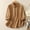 Khaki, variant on Blouse Regular Fit Embroidery Linen Shirts for Women Dressy Casual 3/4 Sleeve Lapel Button Down Fall Top M-2XL