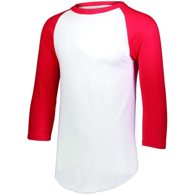 Augusta Sportswear Chandail de Baseball pour Homme 2.0, 3TG, Blanchi