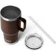 thumbnail image 4 of YETI Rambler Tasse en Paille 35 oz, Isolée sous Vide, Acier Inoxydable, Brun Terres Humides, 4 of 8