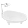thumbnail image 5 of Pungan mini bathtub Miniature Bathtub Model Miniature Doll House Furniture Doll House Furniture Model,6.3"X6.1"X3.74", 5 of 10